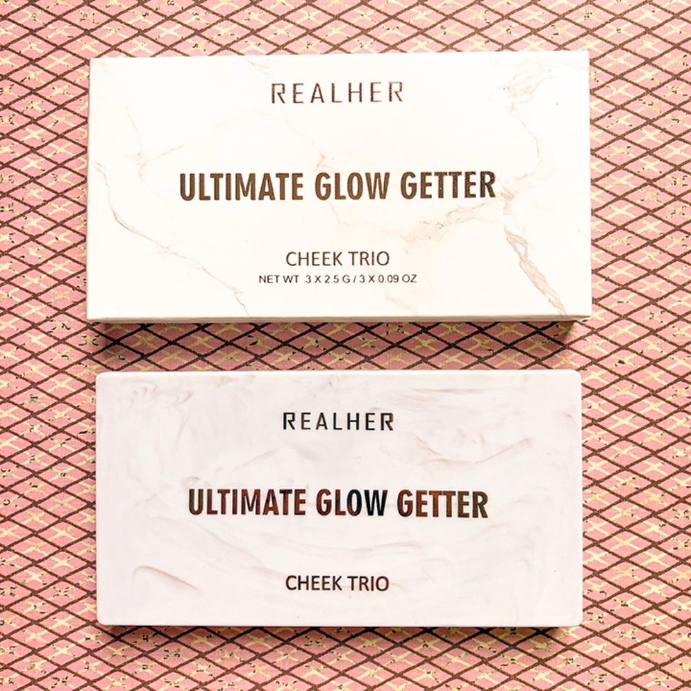 REALHER Ultimate Glow Getter Cheek Trio